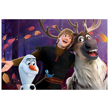 Prime 3D Disney Frozen Çift Taraflı Puzzle 200 Parça 37547