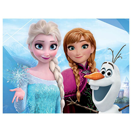 Prime 3D Disney Frozen Çift Taraflı Puzzle 300 Parça 37554