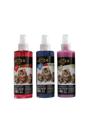 Luxor Kimya Kedi Parfümü Çilek - Tutti - Vanilya Aromalı 200 Ml