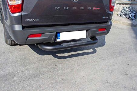 Ssangyong Musso Arka Koruma Basamak Siyah Çap:76 2019 ve Sonrası