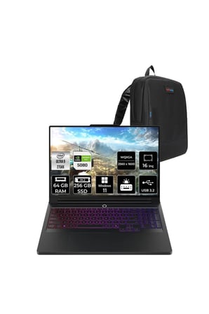 Legion Pro 7 Ultra9 275HX 64GB 256GB SSD RTX5070Ti/12GB 140W 240Hz WQXGA OLED 16" W11P Laptop