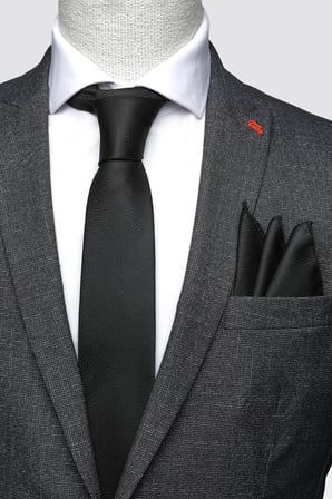 Ds Damat Standart Kravat-Mendil-Kol Düğmesi Aksesuar Setleri 0HF1145SET09