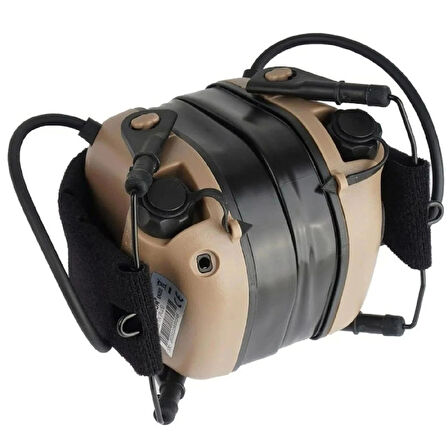 Opsmen Earmor M31 Plus Kahverengi (Cayote Brown) Elektronik Atış Kulaklığı