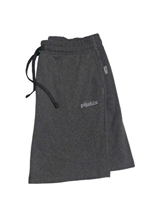 Pijalüx Erkek Tek Alt Şort 3301/Gri/M