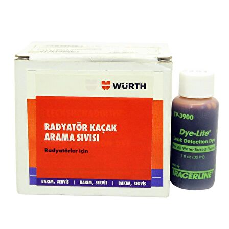 Würth Radyatör Kaçak Arama Sıvısı 30 ML - Kaçak Tespit Etme Sıvısı