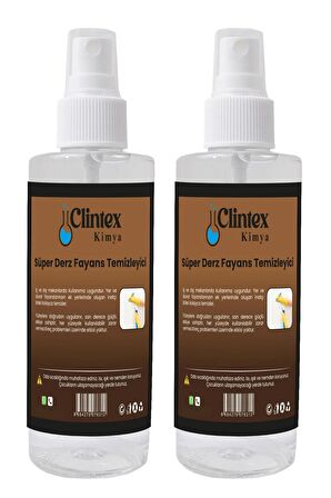 Clintex Kimya Süper Derz Fayans Temizleyici 2x200 Ml