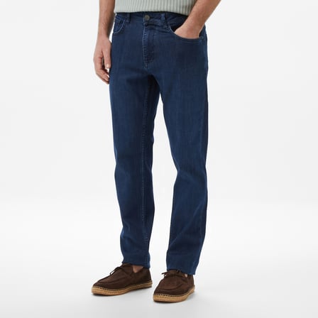 Nautica Erkek Mavi Slim Fit Denim Pantolon