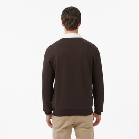 Nautica Erkek Kahverengi Regular Fit Sweatshirt