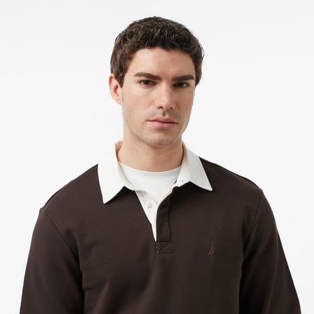 Nautica Erkek Kahverengi Regular Fit Sweatshirt