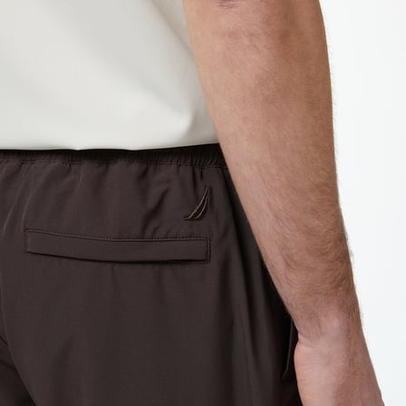 Nautica Erkek Kahverengi Slim Fit Teknik Pantolon