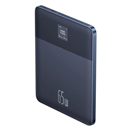Baseus 7,3mm Ultra İnce Süper Şarj Akım Korumalı 65W 12000 mAh Powerbank Macbook İphone İpad Şarj