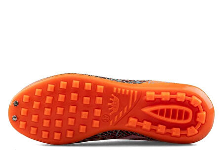 SPORTAÇ 102 Genç Halı Saha Futbol Ayakkabı NEON ORANJ_LİLA_SİYAH