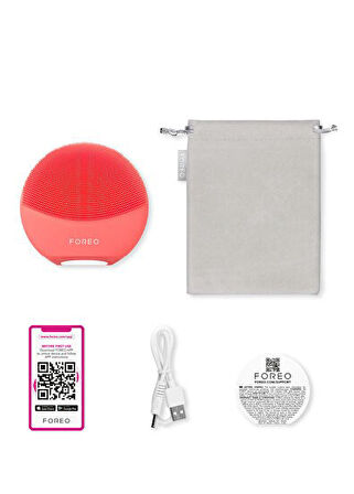 Foreo LUNA 4 Mini Coral Cilt Temizleme Cihazı