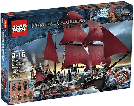 LEGO 4195 Pirates of the Carribbean Queen Anne yapılır Revenge 