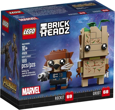 Lego 41626 Brickheadz Groot & Rocket