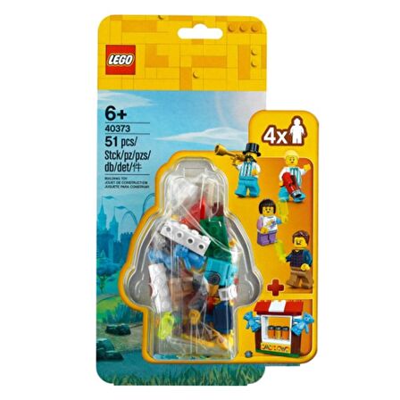 Lego Kukla Tiyatrosu Mini Figür Aksesuar Seti 40373
