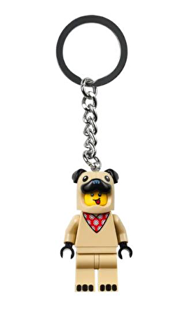 Lego 854158 French Bull Dog Guy Keyring