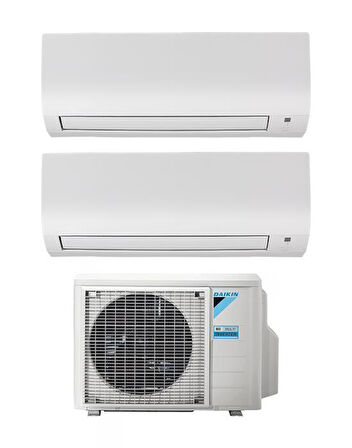 Daikin Shira Plus Multi Split Inverter Klima 1+2 Sistem (4MXM68) 7+9 BTU 6,8 kW R32 Dış Ünite