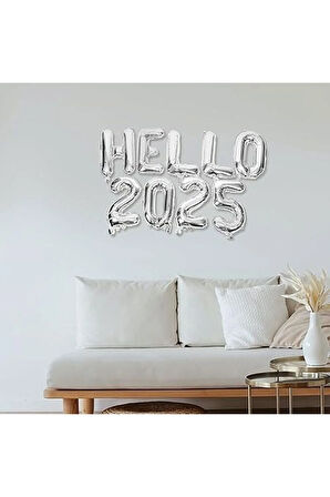 HELLO 2025 FOLYO BALON SET