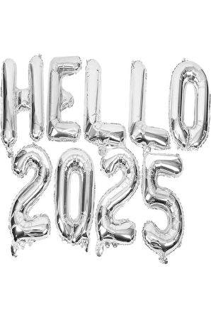 HELLO 2025 FOLYO BALON SET