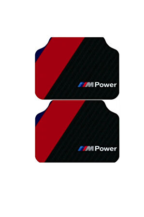 BMW M Power Oto Paspas Leke Tutmaz Dekoratif Araç Paspası Tüm Araçlar İle Uyumlu