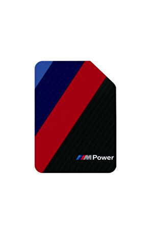 BMW M Power Oto Paspas Leke Tutmaz Dekoratif Araç Paspası Tüm Araçlar İle Uyumlu