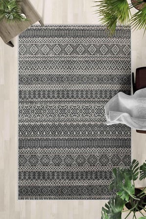 Kaymaz Taban Yıkanabilir Halı – Mutfak, Salon, Yatak Odası için Modern Dijital Baskı Halı (SLNHALI83