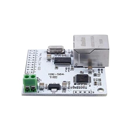 Ethernet 16 Kanallı Röle Kontrol Modülü 5.5V