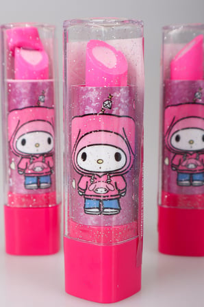 "DEKOMUS ISLAK MENDİL HEDİYELİ" LİSANSLI MY MELODY "TEK ADET" RUJ SİLGİ