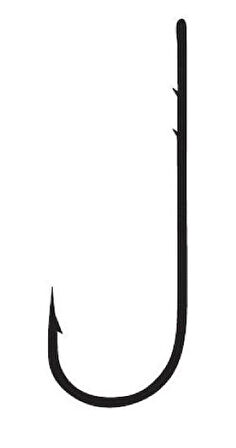 Fudo 6101 Worm Ssb Black Nikel Uzun Sap Tırnaklı İğne No:10