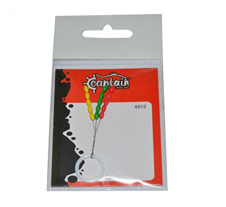 Captain 4912  3x5’li Paket Renkli Silikon Stopper S Beden