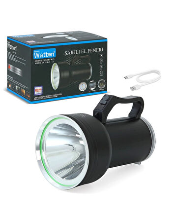 WATTON WT-415 GT LED TAŞINABİLİR GÜNEŞ SOLAR LEDLİ FENER