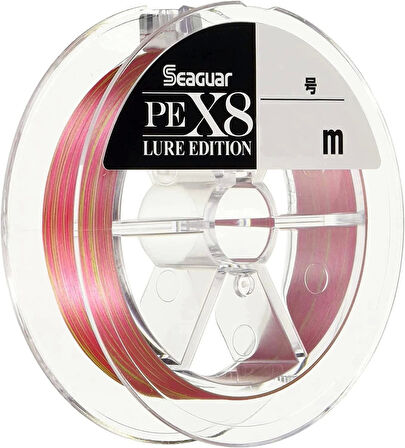 Seaguar Lure Edition PE 0.6 X8 150mt Multi Color Örgü Spin İp Misina