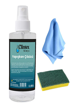 Clintex Kimya Yapışkan Çözücü Sökücü Set 200 Ml