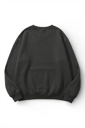 Unisex Yumuşak Dokulu Yılan Tribal Baskılı Tasarım Oversize 3 İplik Bisiklet Yaka Sweatshirt