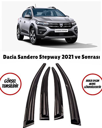 Dacia Sandero Stepway Cam Rüzgarlığı 2021 ve Sonrası