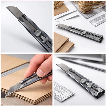 Sunup SN-27094 Metal 18 Mm Uçlu 15 Cm Falçata  