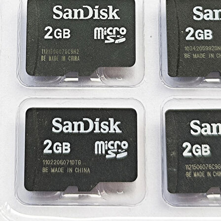 Sandisk 2 Gb Mikro Sd Hafıza Kartı - 3 Adet