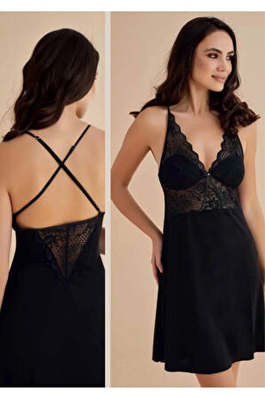 Kadın 4'lü Kutulu Takım Pamuklu  Sabahlık & Pijama Takımı & Gecelik