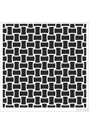 Hd153 Home Dekor Stencil 45x45