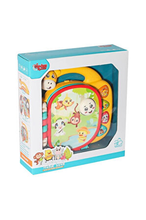 Işıklı ve Müzikli Zürafa Kitap Eğitici Öğretici Oyuncak Eğitici Kitap