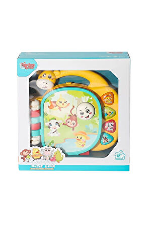 Işıklı ve Müzikli Zürafa Kitap Eğitici Öğretici Oyuncak Eğitici Kitap