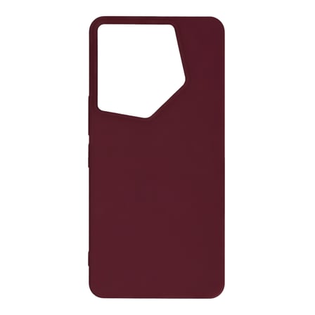 Tecno Camon 20 Pro 5G Kılıf First Silikon - Bordo