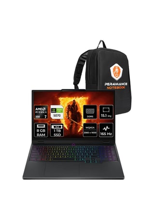 Legion 5 Ryzen AI 7 350 8GB 1TB SSD RTX5070/8GB 115W 15.1" QHD+ OLED 1000nits 165Hz FDOS