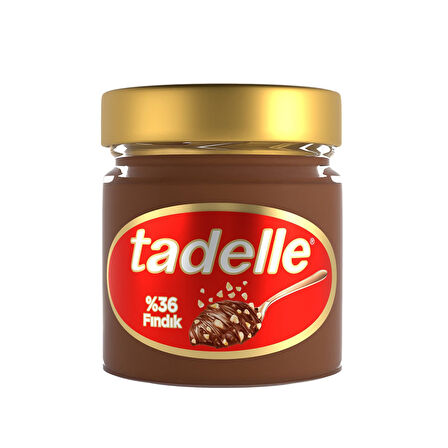 Tadelle Parça Fındıklı Kakaolu Fındık Ezmesi 200 Gr x 4 Adet