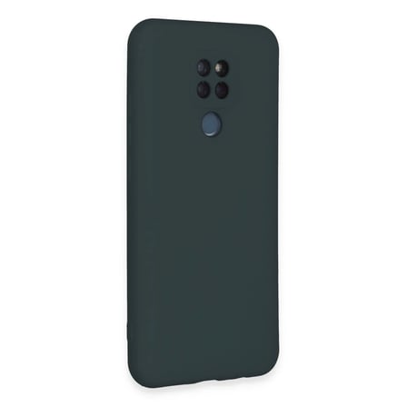 General Mobile GM 20 Kılıf Nano içi Kadife Silikon - Koyu Yeşil