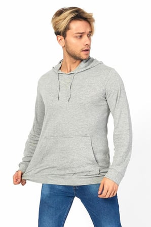 Twenty3 Erkek Basic Kapşonlu Kanguru Cep Sweat Shirt