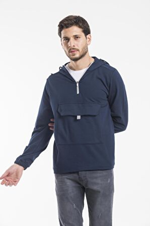 SPR 20K52 Erkek Yarım Fermuarlı Sweat