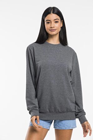SPR21K30 Kadın Bisiklet Yaka Sweatshirt