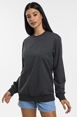 SPR21K30 Kadın Bisiklet Yaka Sweatshirt